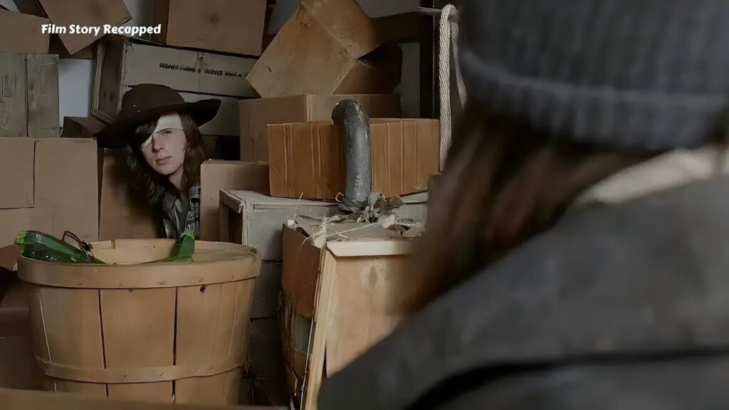 Carl sneaks into Saviors' ranks, plans to kill leader for revenge.