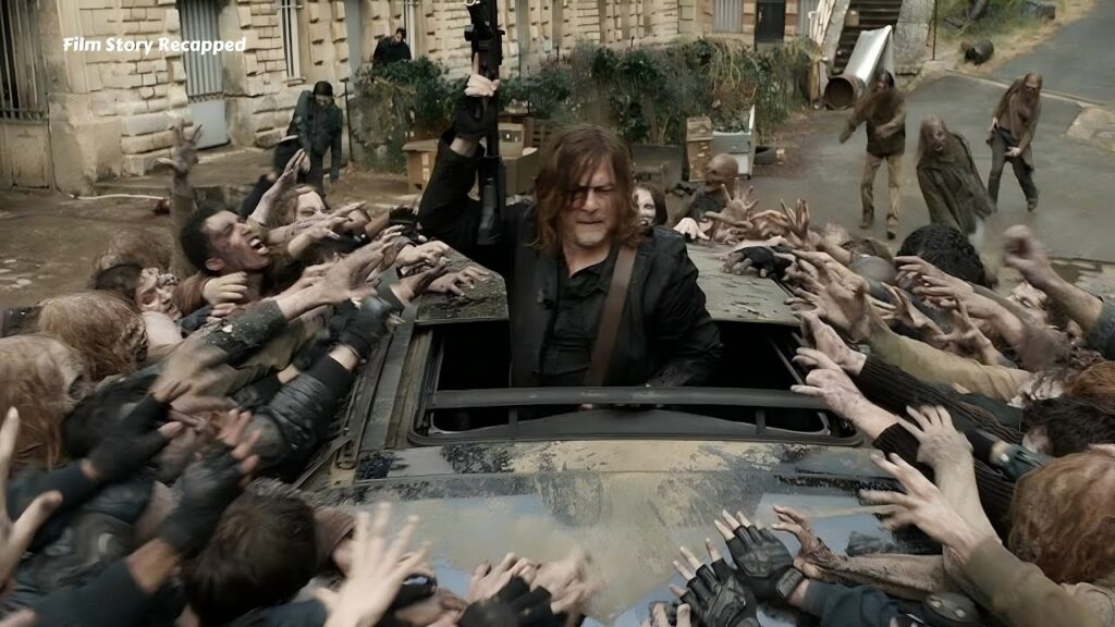 Trapped in the Undead: Daryl and Carol’s Fight for Survival in a Horde of Zombies