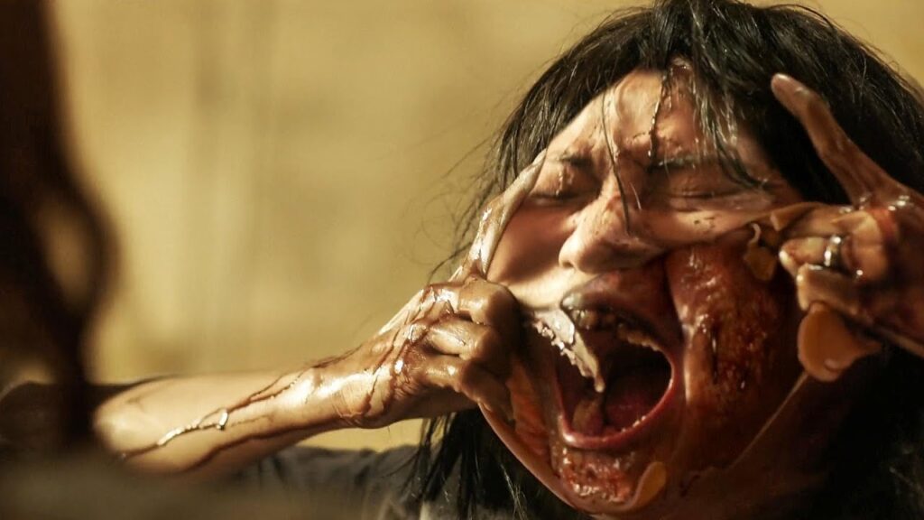 "Face Off" Horror: Spirit Tears Skin to Claim Souls!