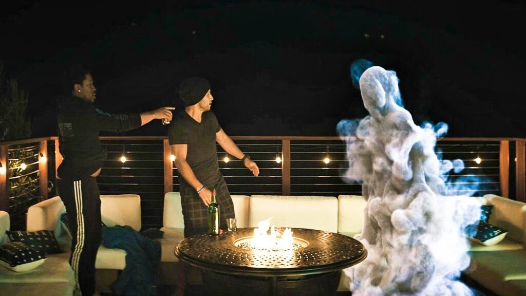 Balcony Fire Trap: Mist Humanoids Shred Cyclists Alive