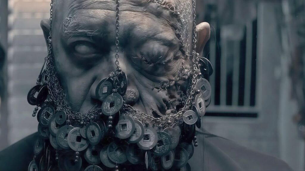 Coin Mask Ritual: Widow Resurrects Zombie Husband with Child Blood