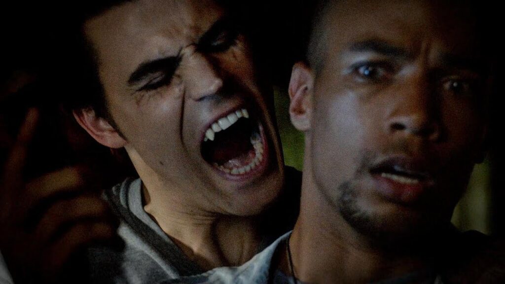 Stefan's Amnesia Bloodlust! Caroline Saves Jesse with Blood - Guilt & Vampire Instinct