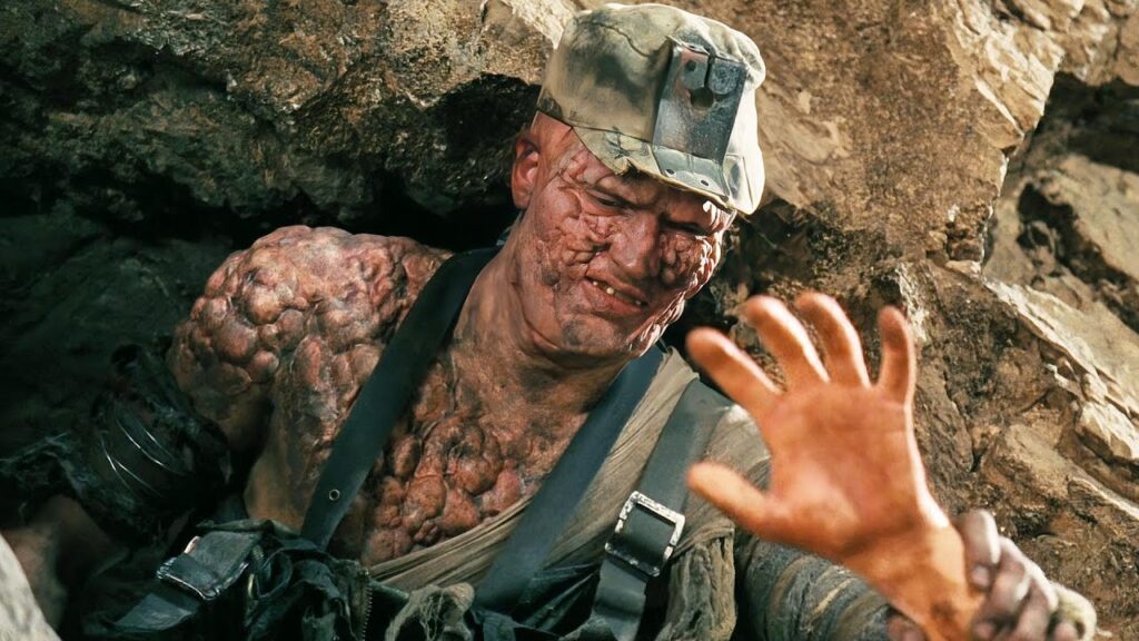 Mutant Ambush: Soldier's Arm Severed in Shocking Cliff Fall!