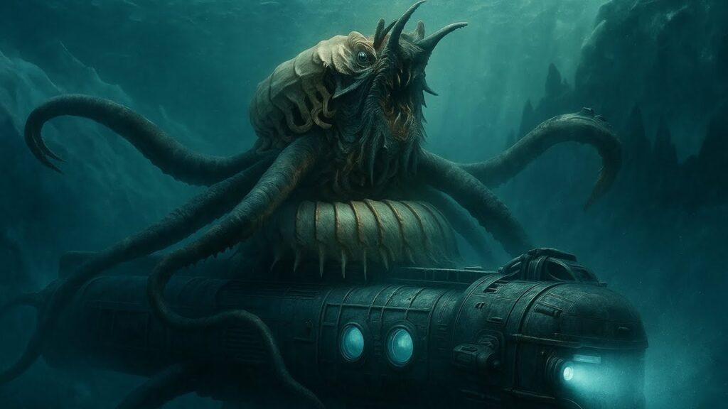 The Kraken Awakens: A Russian Submarine Battles a Sea Monster in the Depths of the Arctic