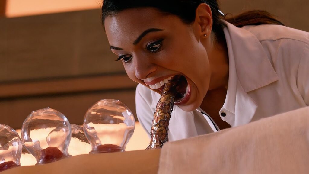 Supernatural S9P7: Dean Uncovers a Fat-Sucking Monster Masquerading as a Spa Therapist
