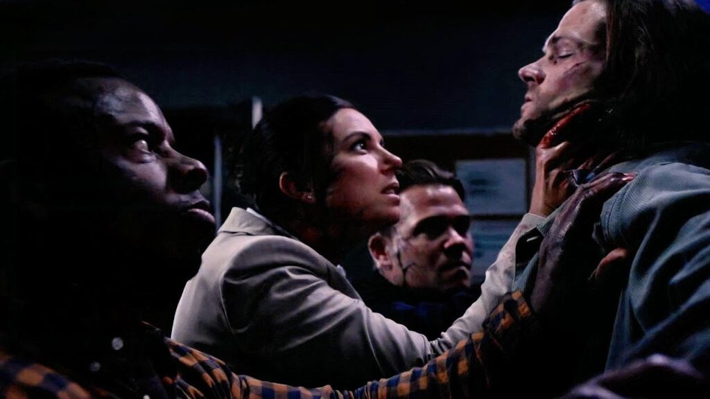 Supernatural S11P1: Trapped inside the hospital, Sam faces the horrifying virus outbreak head-on