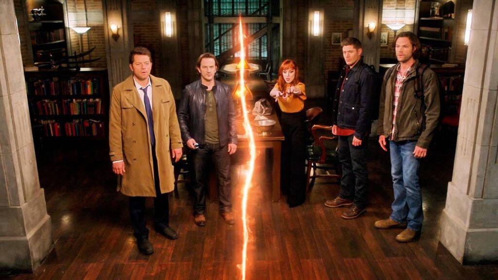 Supernatural S13P7: Lucifer loses his grace as Dean, Sam, and Rowena open the rift to another world