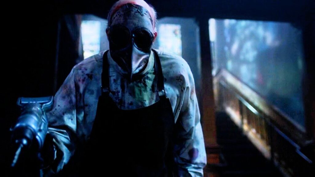 Supernatural S13P2: The plague-mask doctor returns from the grave, wielding his drill of death