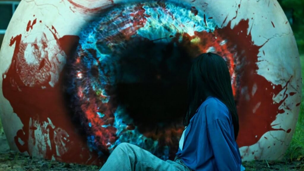 If Your Feet Touch The Ground A Giant Eye Will Eat You In This Station