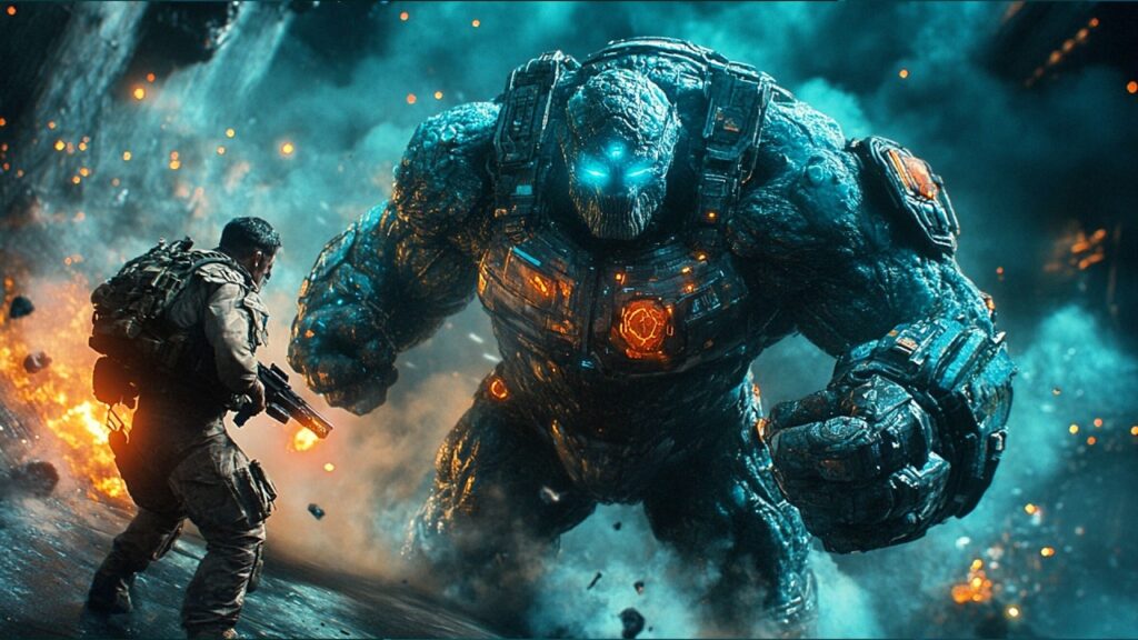 Elite Commander vs. Alien Leader: The Final Blow for Human Dignity